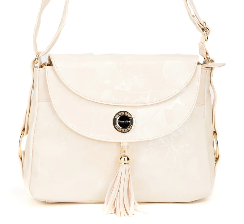 Kwiatowa Listonoszka Monnari z Frędzlami – Pojemna Torebka Boho | Kolekcja Wiosna-Lato 2026