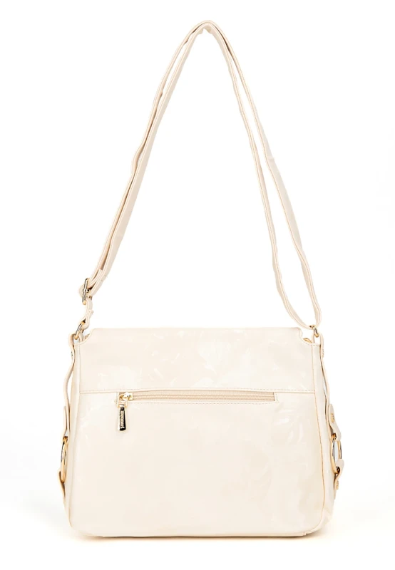 Kwiatowa Listonoszka Monnari z Frędzlami – Pojemna Torebka Boho | Kolekcja Wiosna-Lato 2026