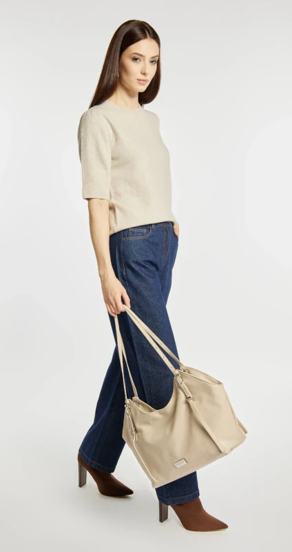 Torebka Monnari na Ramię – Klasyczna Shopperka z Regulowanymi Rączkami | Kolekcja 2026