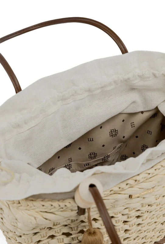 Pleciony Koszyk Monnari – Letnia Torebka z Frędzlem i Troczkiem | Kolekcja Wiosna-Lato 2026