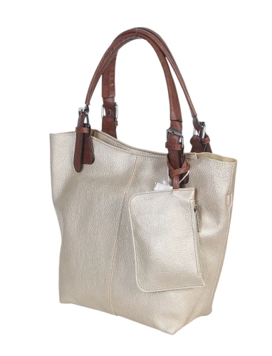Torebka damska shopper 2w1 Saszetka na pasku