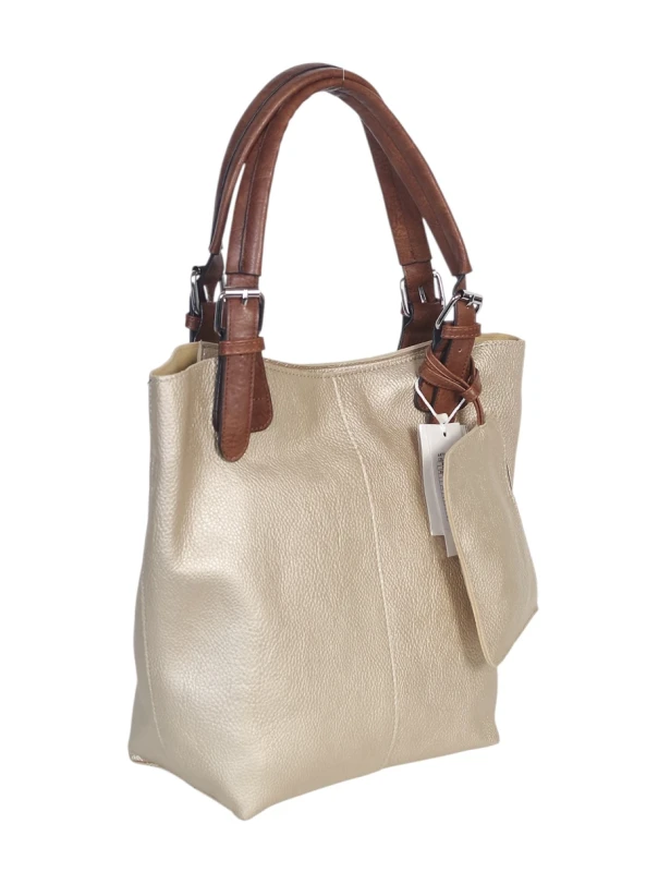 Torebka damska shopper 2w1 Saszetka na pasku