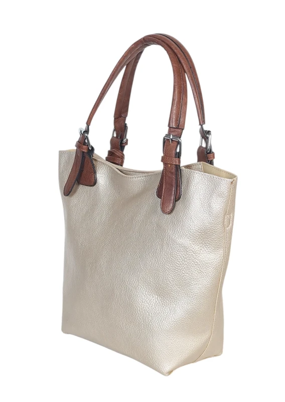 Torebka damska shopper 2w1 Saszetka na pasku