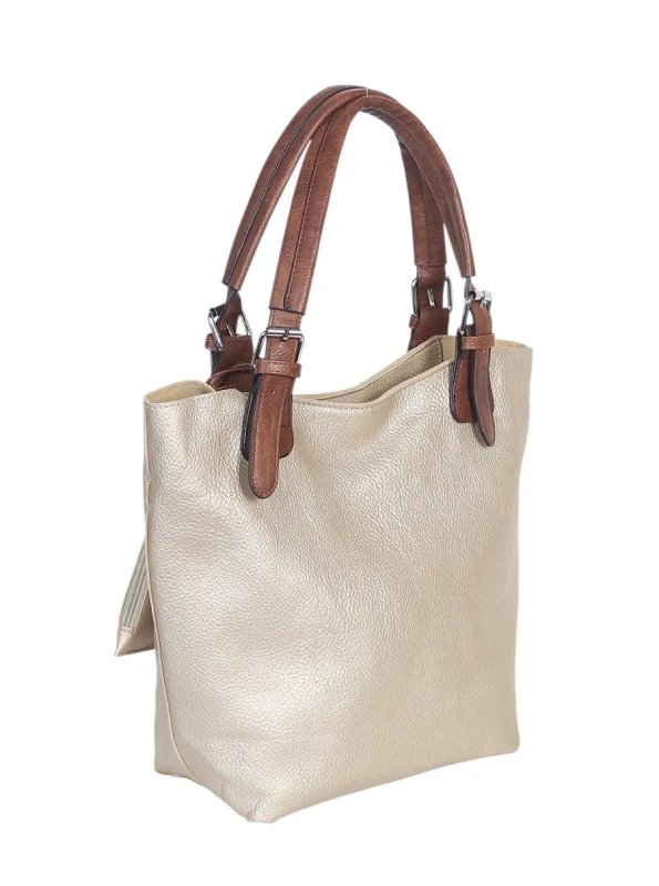 Torebka damska shopper 2w1 Saszetka na pasku