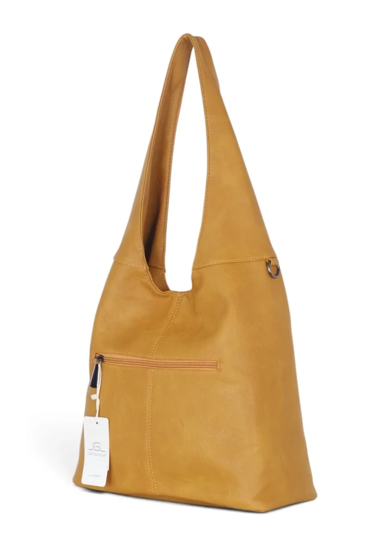 Modna torebka shopperka Just Glamour Italy – zgrabna torba z ekoskóry