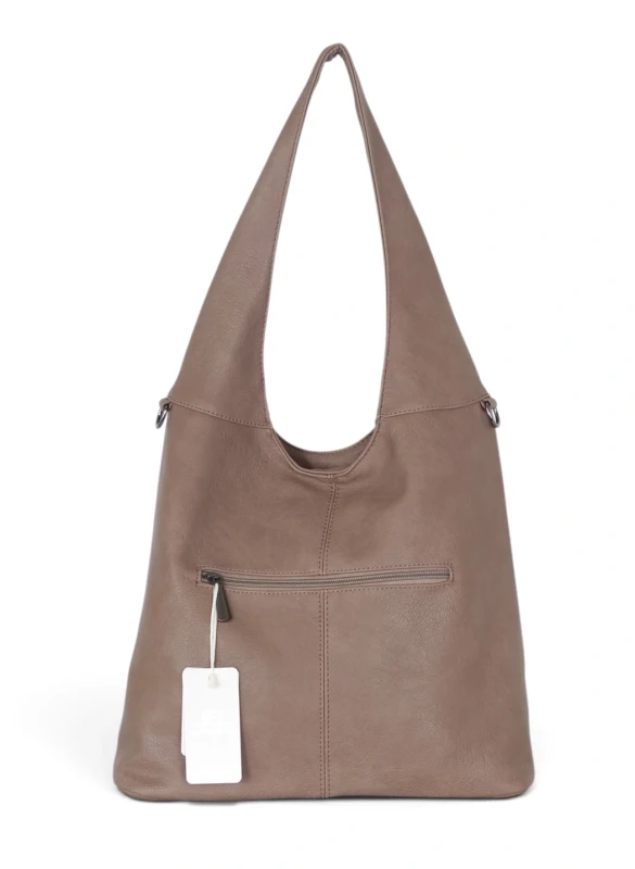 Modna torebka shopperka Just Glamour Italy – zgrabna torba z ekoskóry