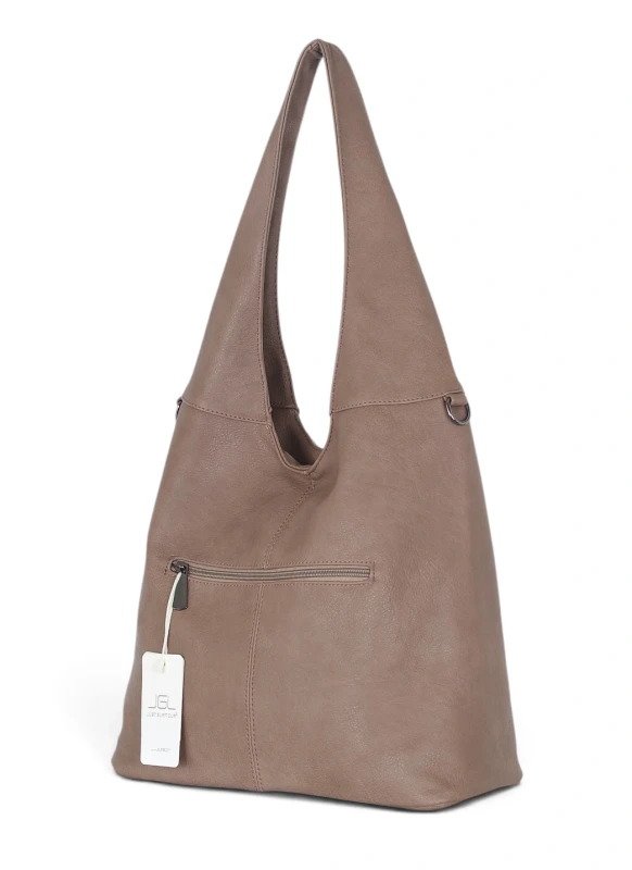 Modna torebka shopperka Just Glamour Italy – zgrabna torba z ekoskóry