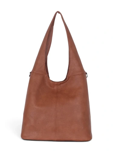 Modna torebka shopperka Just Glamour Italy –  zgrabna torba z ekoskóry