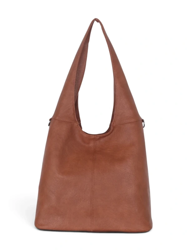 Modna torebka shopperka Just Glamour Italy – zgrabna torba z ekoskóry