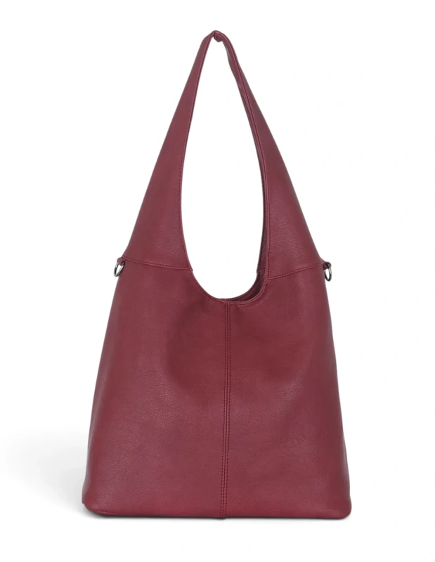 Modna torebka shopperka Just Glamour Italy – zgrabna torba z ekoskóry