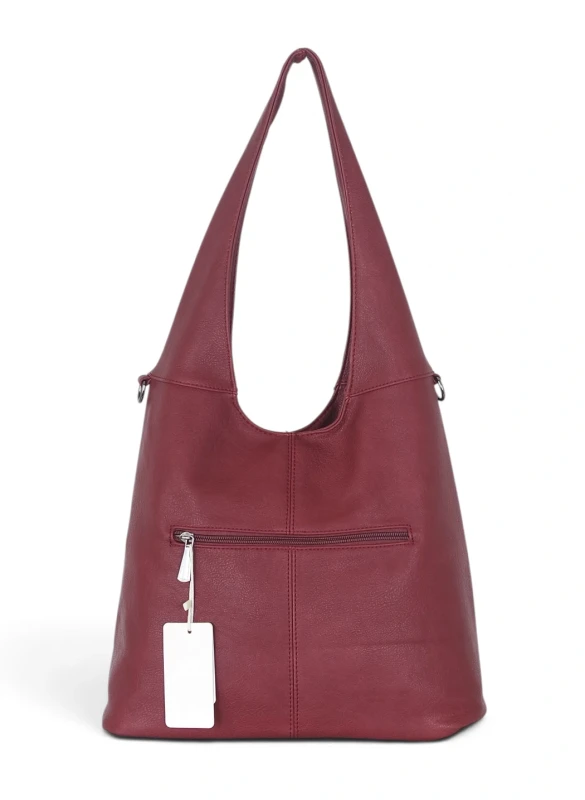 Modna torebka shopperka Just Glamour Italy – zgrabna torba z ekoskóry
