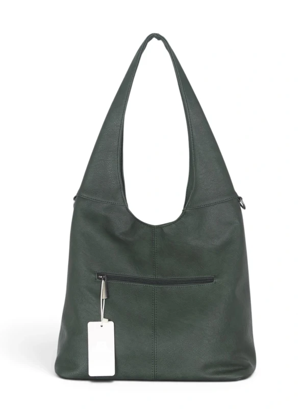 Modna torebka shopperka Just Glamour Italy – zgrabna torba z ekoskóry