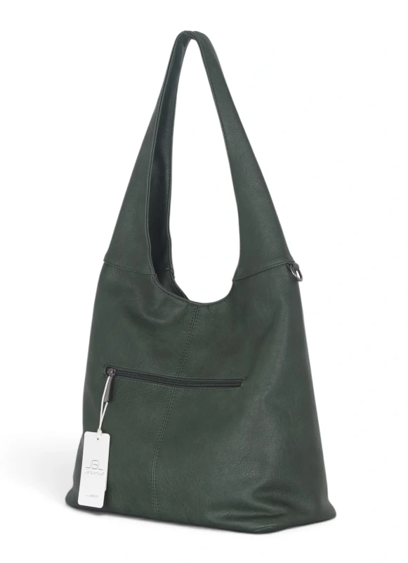 Modna torebka shopperka Just Glamour Italy – zgrabna torba z ekoskóry