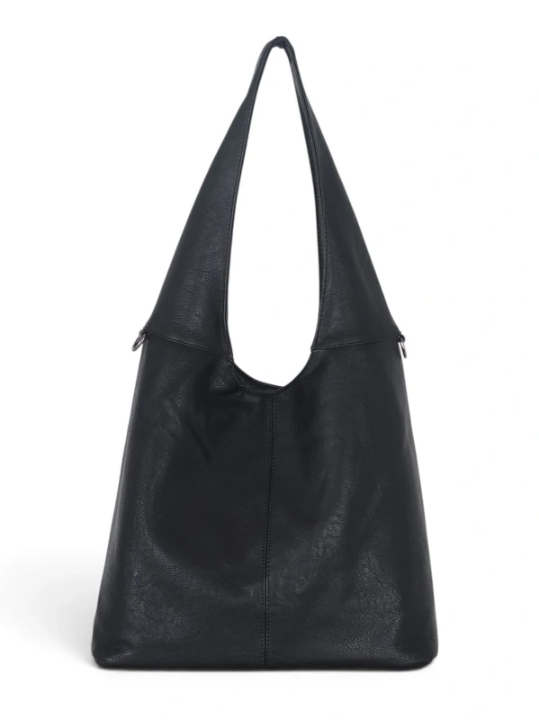 Modna torebka shopperka Just Glamour Italy – zgrabna torba z ekoskóry