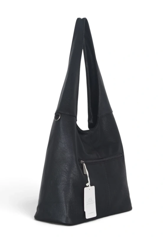 Modna torebka shopperka Just Glamour Italy – zgrabna torba z ekoskóry