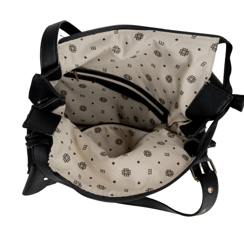 MONNARI Premium Torebka shopper bag zamszowa | A4 | Rączki + pasek | Jesień Zima