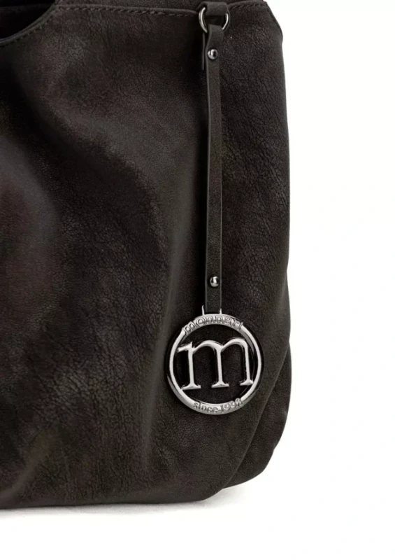 Monnari Premium Collection Shopper Bag Czekoladowy Brąz Torebka Damska na Ramię A4 + Pasek