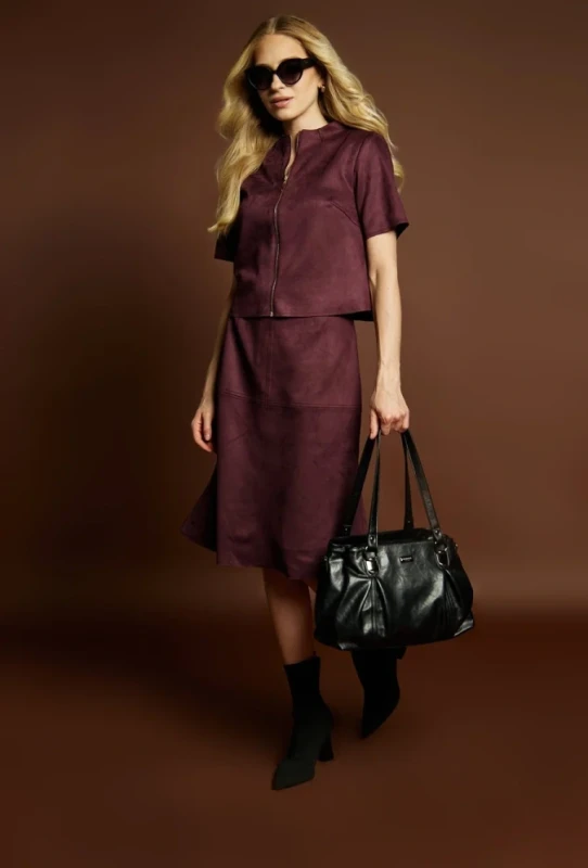 MONNARI Premium Collection Torebka Damska 3 Komory | Rączki + Pasek | Jesień Zima