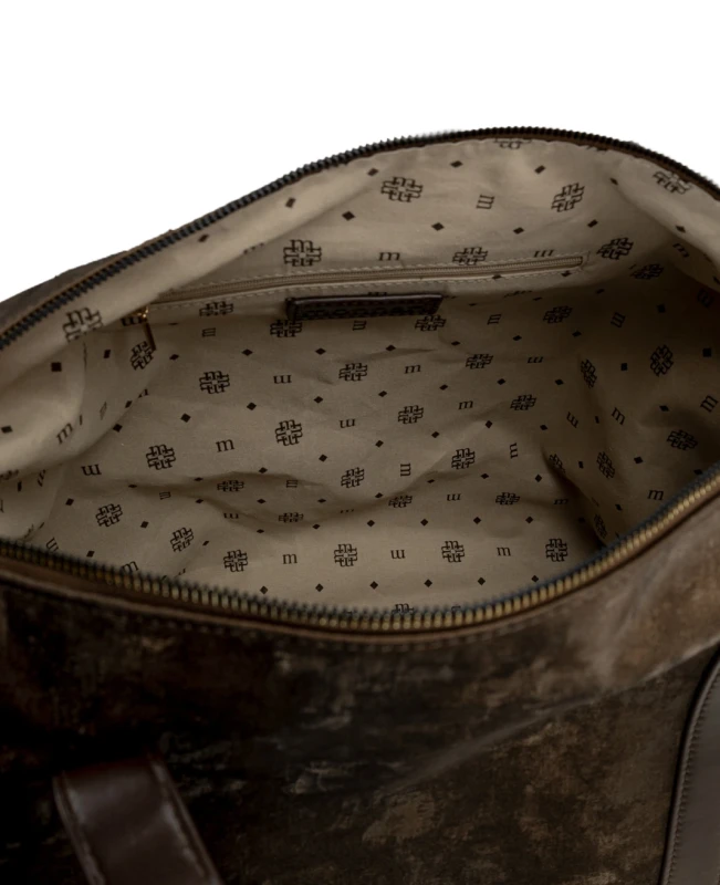 MONNARI Premium Collection Shopper Bag A4 | Czekoladowy Brąz | Rączki + Długi Pasek