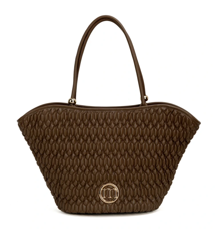 Monnari Premium Collection Torebka Damska Shopper | Pikowana | Pojemna | Rączki