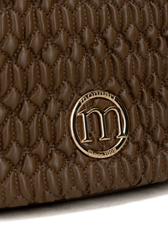 Monnari Premium Collection Torebka Damska Shopper | Pikowana | Pojemna | Rączki