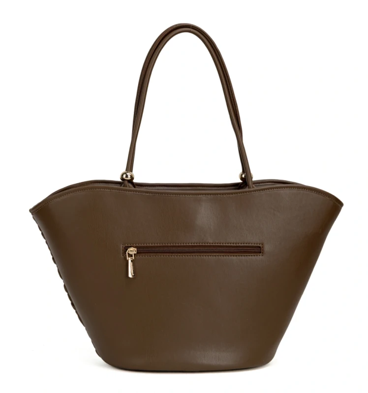 Monnari Premium Collection Torebka Damska Shopper | Pikowana | Pojemna | Rączki