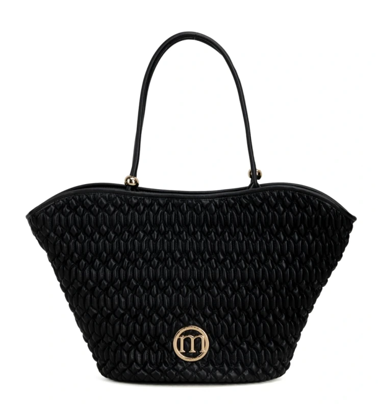 Monnari Premium Collection Torebka Damska Shopper | Pikowana | Pojemna | Rączki