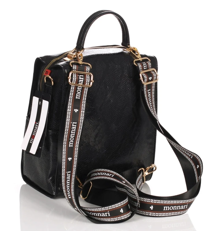 Monnari Premium Collection Kuferek, listonoszka i plecak w jednym 3w1