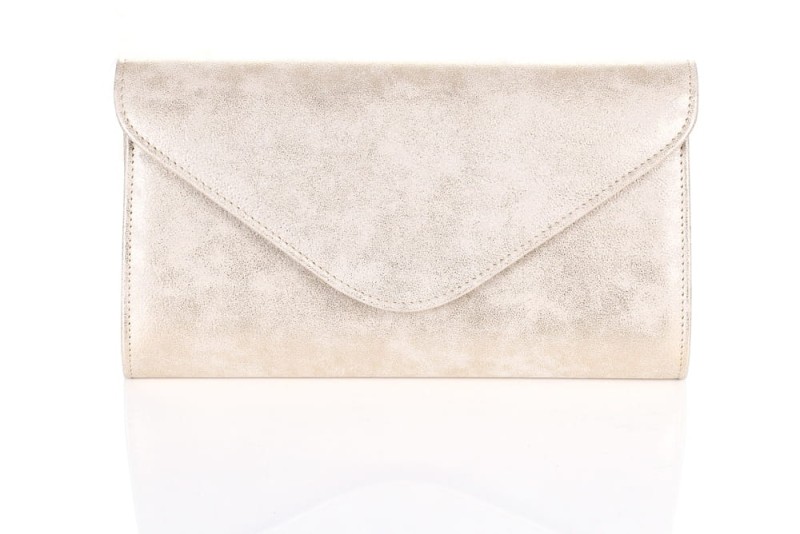 Złota przecierana kopertówka DUBAJ W.25D