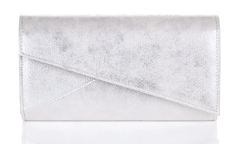 Modna srebrna kopertówka ŻMIJA W65Z