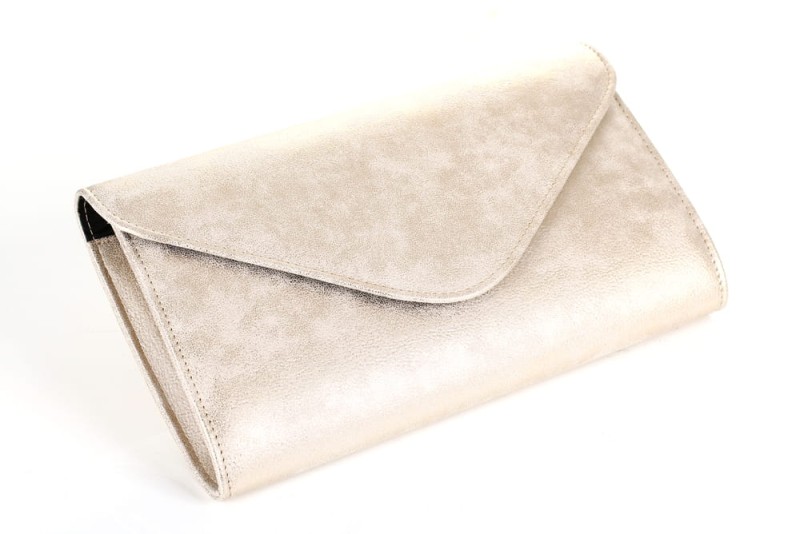 Złota przecierana kopertówka DUBAJ W.25D