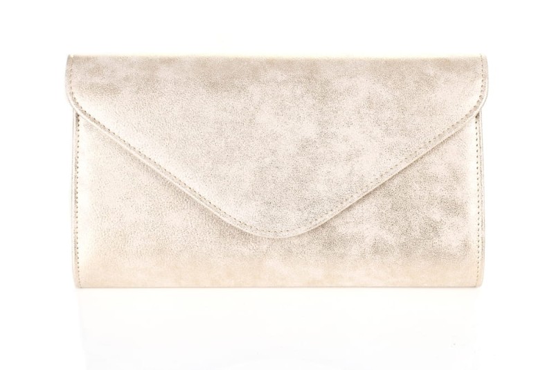 Złota przecierana kopertówka DUBAJ W.25D