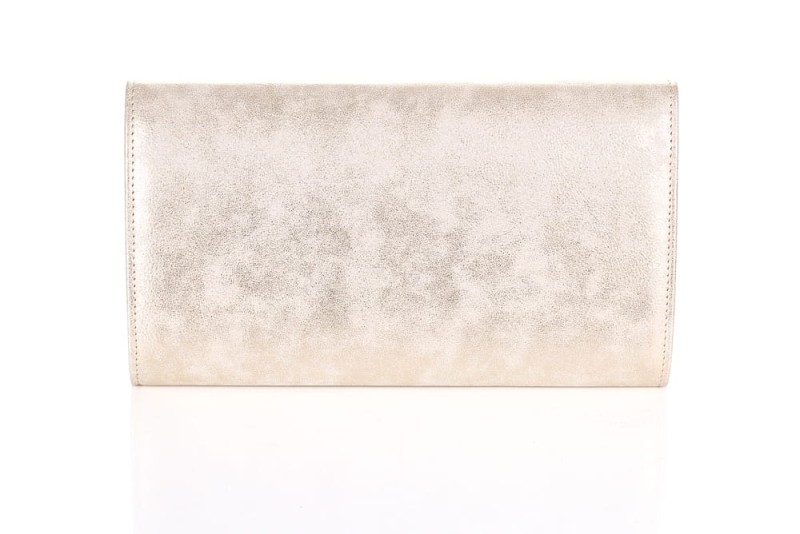 Złota przecierana kopertówka DUBAJ W.25D