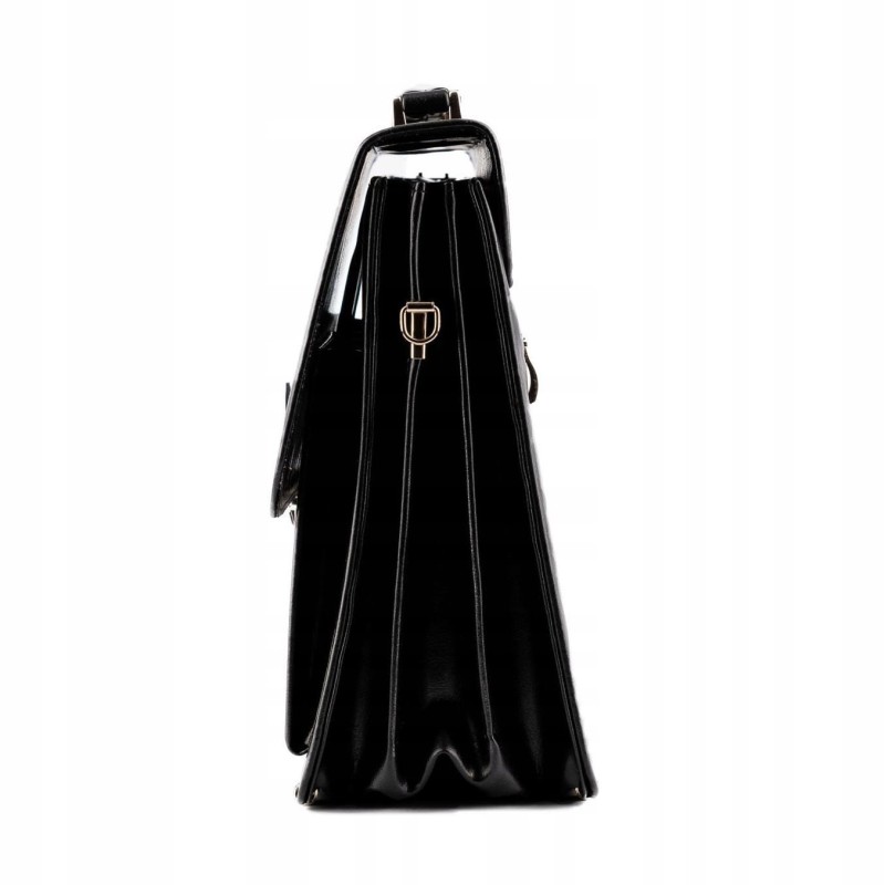 Czarna AKTÓWKA męska Neseser T10