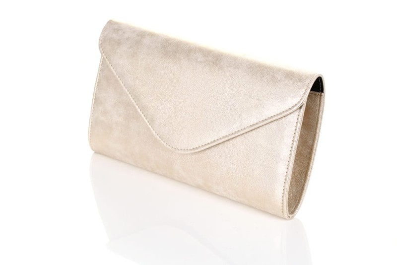 Złota przecierana kopertówka DUBAJ W.25D