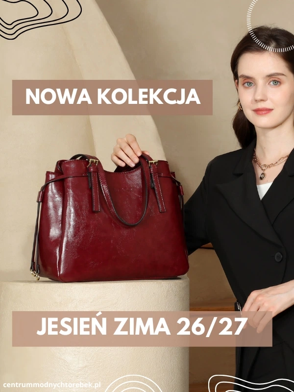 Nowa kolekcja jesień zima 2026/27 w centrummodnychtorebek.pl Centrum Modnych Torebek