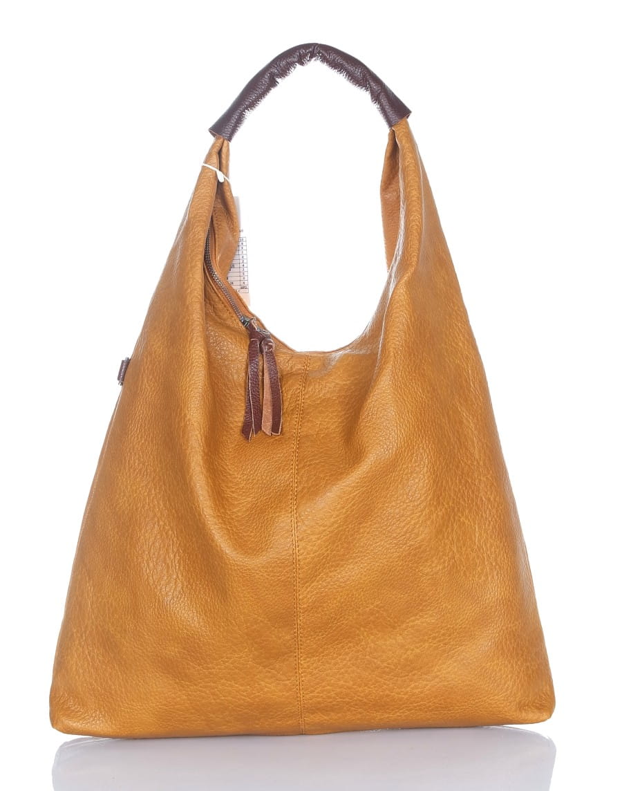 Paolo Bags Italy Duża pakowna torba damska shopper bag XL | Miękka | Worek