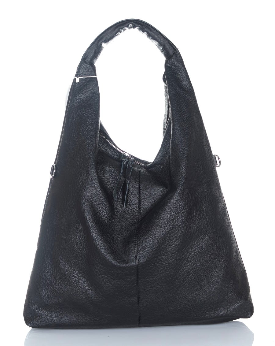 Paolo Bags Italy Duża pakowna torba damska shopper bag XL | Miękka | Worek