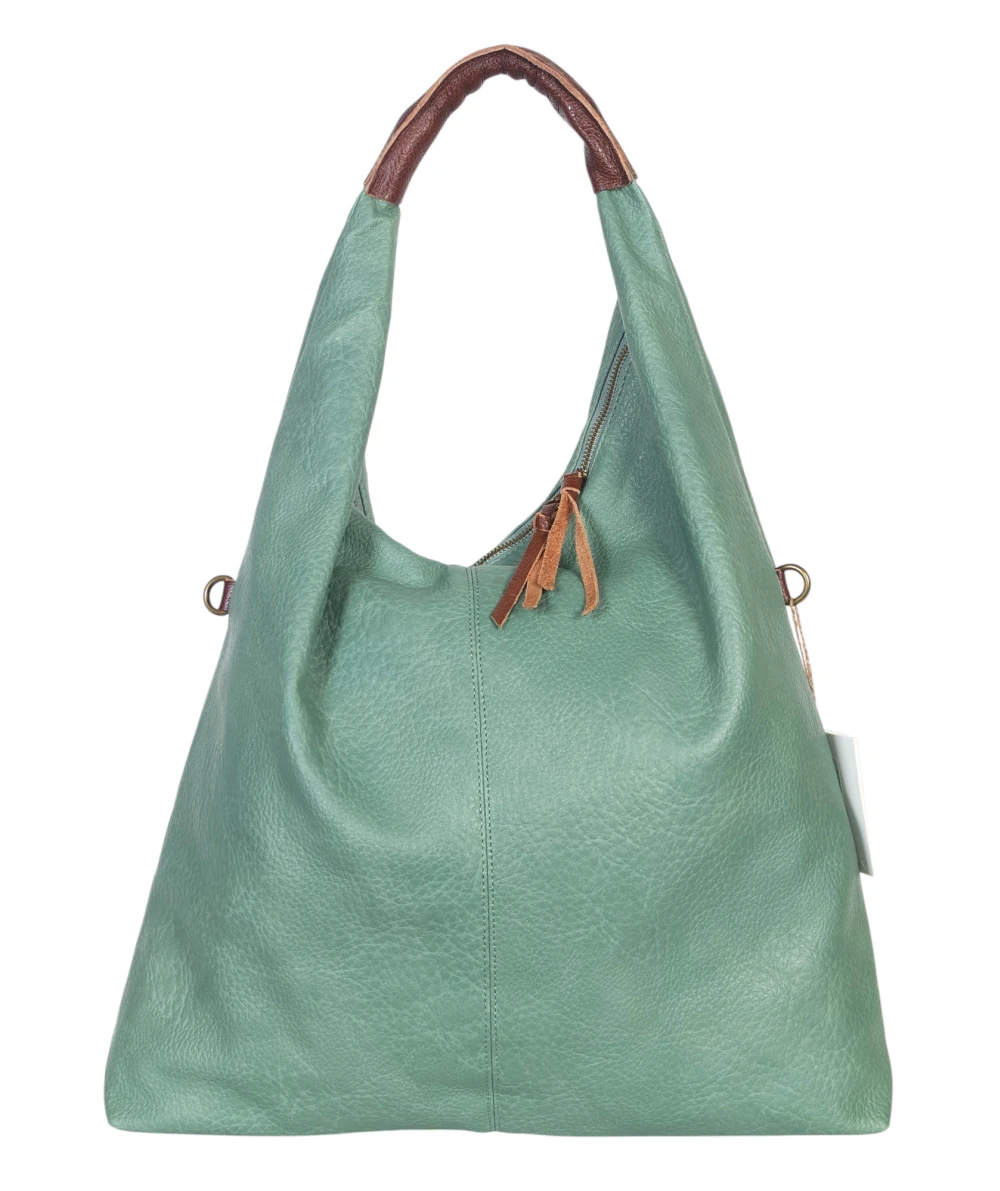 Paolo Bags Italy Duża pakowna torba damska shopper bag XL | Miękka | Worek