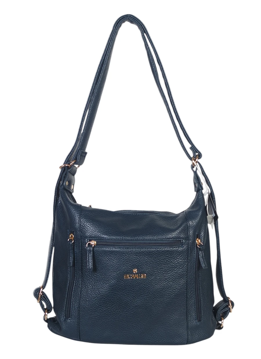 CAVALLI Italy 2w1 torebka i plecak – torbo plecak dwukomorowy